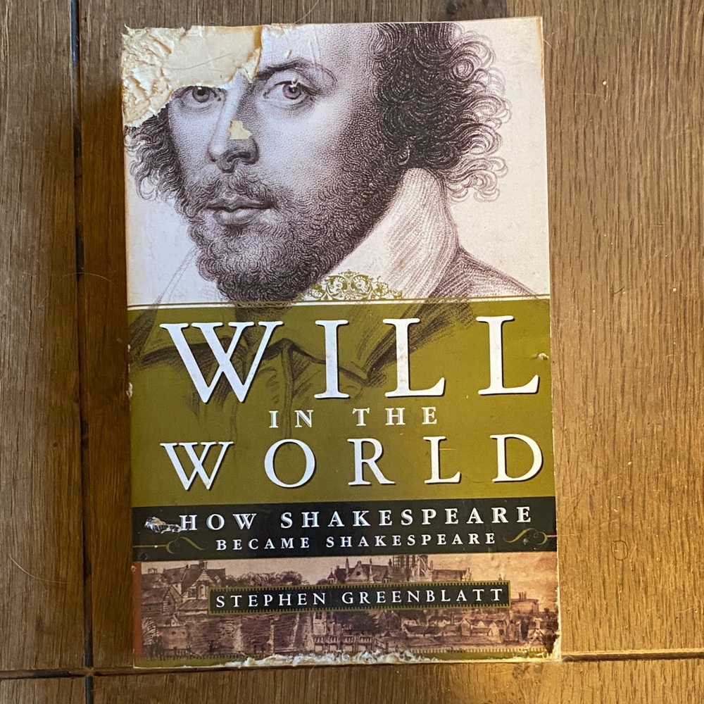 3/$15.  Will in the World by Stephen Greenblatt